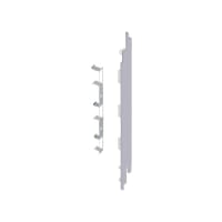 Keralit Eindkap En Connector Rechts 2819 Wit Eiken Met Houtstructuur 5st