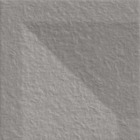 Mosa Douchebakhoekplint Core Collection Terra Mid Cool Grey 126 15x15cm Modulair Mat 126HM1515