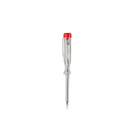 Witte Spanningszoeker 3x65mm Met Clip Metaal