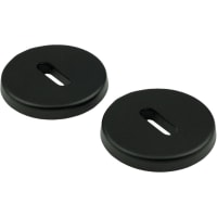Oxloc Sleutelrozet Rond 7,3mm Aluminium Zwart