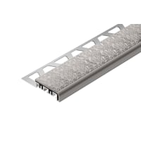 Schlüter TREP-V42 Draagprofiel R10 9mm 100cm Alu Bruut Mat Geanodiseerd Steengrijs TVL42SG90/100