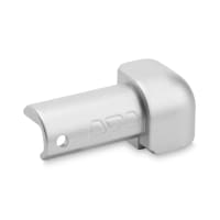Schlüter RONDEC-AE Buitenhoek 90 Graden 10mm Alu Bruut Mat Geanodiseerd Imitatie Imitatie ED/RO100AE