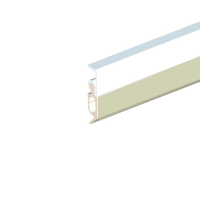 Ellen Tochtprofiel Elro XL 2300mm Aluminium Wit