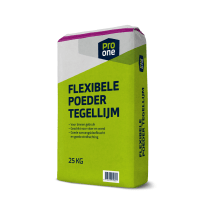 ProOne Flexibele Poedertegellijm 25kg