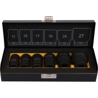 Ironside Slagdoppenset 1/2" 6-Delig In Stalen Doos