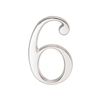 Skantrae Huisnummer Chroom Nr 6 Titanium