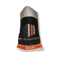 BMN Puinzak PP Geweven 50x73cm Dubbelzijdig Bedrukt Wit