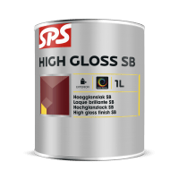 SPS High Gloss SB Hoogglanslak Buiten 1L Basis P