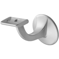 Hermeta Leuninghouder 3503 65mm Vlak Stokschroef Aluminium Naturel