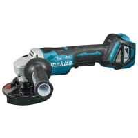 Makita Accu Haakse Slijper DGA517ZJ 18V 125mm Zonder Accu En Lader Met Schakelaar In M-Box