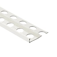 Slimgrip Stucstopprofiel SG1216 270cm 6mm Verzinkt Wit