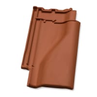 Nelskamp Flachdachpan F-12-U Zuid Ventilatiepan Natuurood 701