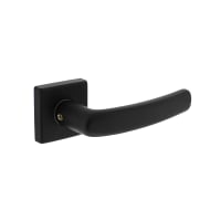 Intersteel Deurkruk Denham Met Rozet 1 Paar 55x55x10mm 7mm Nokken Alu/Zwart