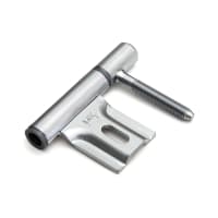 DX Inboorpaumelle 78x14mm Staal Verchroomd 1st