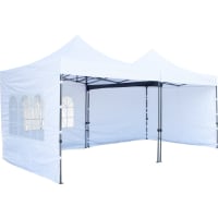 Kelfort Zijwandenset Voor Werktent 3x3m 2x Raam 1x Wand Met Deur