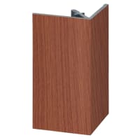 Keralit Uitwendig Rechthoekprofiel 46x46mm 400cm Californian Redwood Classic Nerf