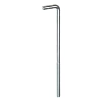 GB Muurplaatanker M12 400x50mm Verzinkt 05230B