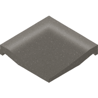 Villeroy & Boch Hoek Pro Architectura 3.0 Solid Grey 10x10cm Mat R10 2609C4900010