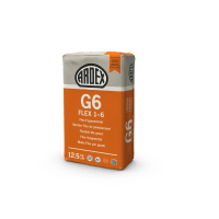 Ardex G6 Flex Voegmortel 1-6 12,5kg Zilvergrijs