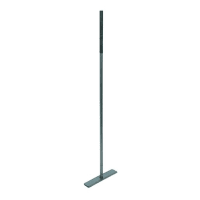 GB Muurplaatanker M12x600mm Plaat 150mm Centrisch Verzinkt 1st 06534B