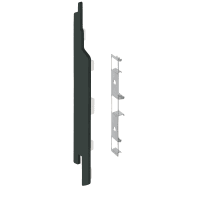Keralit Eindkap En Connector Links 2814 Timbergreen Pure Mat RAL 6009 5st