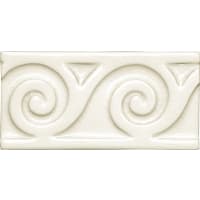 Strip Modernista Relieve Mar Marfil 7,5x15cm Glanzend
