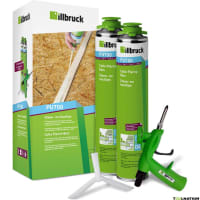 Illbruck PU700 Startersset 880ml Steenlijm/Purpistool/Lijmverdeler