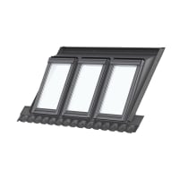 VELUX Gootstuk + Opstand EAW MK06 6031E Dakkapel Basis Triple
