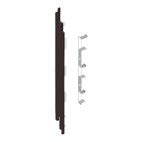 Keralit Eindkap En Connector Links 2819 Donkerbruin Classic Nerf 5st