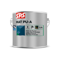 SPS Mat PU-A Acryllak Binnen 2,5L Basis P
