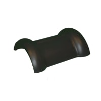 Wienerberger Halfronde Vorst Vario Dubbele Wel 225mm Zwart Satinet 746 Tegelen Jd