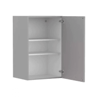 Bruynzeel Atlas Bovenkast WI12 Wit 78x50cm Deur Linksdraaiend 2 Planken FSC Mix Credit