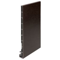 Keralit Dakrandpaneel 200mm 600cm Donkerbruin Classic Nerf