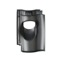 Ubbink Dakdoorvoerpan Nelskamp NH-10 131mm 25-45 Graden 1-pans Zwart