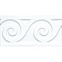 Strip Neri Relieve Mar Blanco Z 7,5x15cm Glanzend