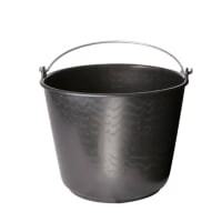 Bouwemmer Zwaar 12L Zwart