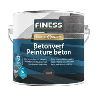 Finess Betonverf 1454 Binnen/Buiten 2,5L Antraciet