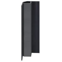 Keralit Inwendig Hoekprofiel 400cm Antraciet Classic Nerf