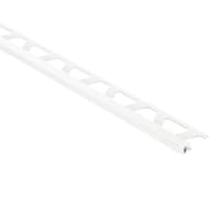 Schlüter QUADEC-PQ Decoratief Profiel 12,5mm 250cm PVC Zuiver Wit PQ125BW