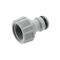 Gardena Kraanstuk 1/2" 21mm Kunststof Grijs