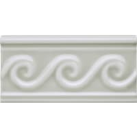 Strip Neri Relieve Olas Silver Mist 7,5x15cm Glanzend