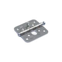 DX Kogellagerscharnier RVS 76x76mm Rond Met Pen SKG2