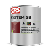 SPS System SB Systeemlak Halfglans Buiten 1L Basis P