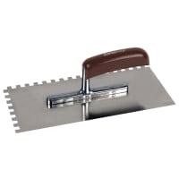 Lijmspaan 6x6x6mm 280x130mm RVS