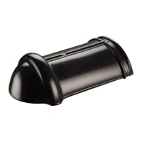 Wienerberger Halfronde Beginkepervorst Vario 225mm Vulkaanzwart Edelengobe 755 Tegelen