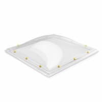 Skylux Lichtkoepel Tweewandig Acryl PMMA 40x40cm Bolvormig Helder