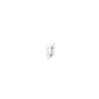 Product afbeelding voor Skantrae Cilinderrozet Quadrate Minimal Wit