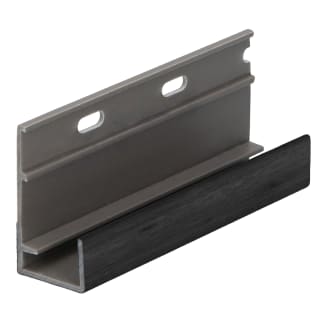 Product afbeelding voor Keralit Omrandingprofiel Met Ontwatering 400cm Zwart Eiken Modern Houtstructuur