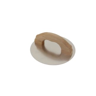 Product afbeelding voor Schuurpapierhouder 225mm Rond Aluminium Met Klittenband