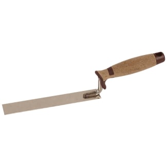 Product afbeelding voor Super Prof Reparatietroffel Eco Pure 170x30mm RVS Met Handgreep Leer